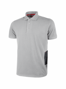 POLO GAP GRIGIO CHIARO