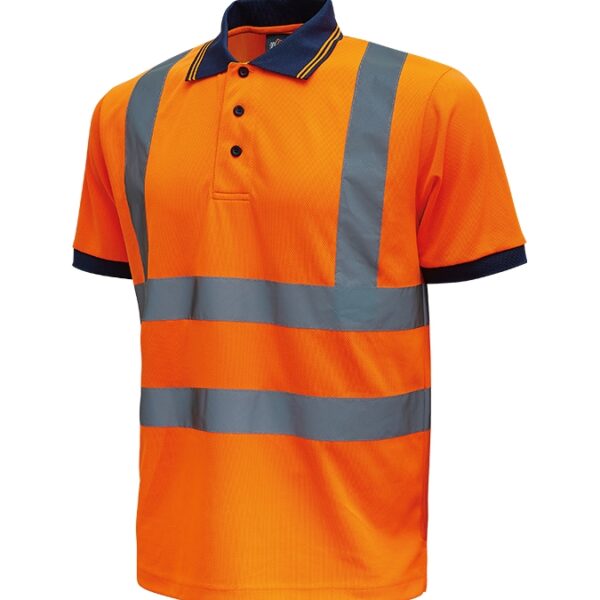Polo neon U-Power arancione