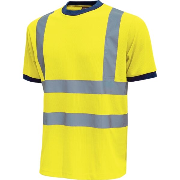 T-Shirt Glitter U-Power giallo