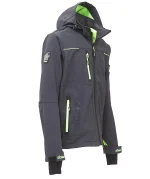 Giacca da lavoro U-power Space Asphalt grey Green - immagine 7