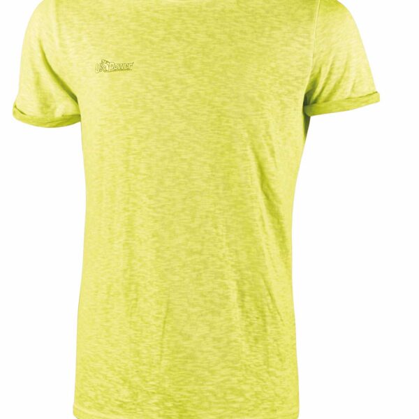 T-shirt U-power giallo