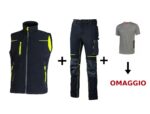 Gilet Universe nero + Pantalone World nero + maglia in Omaggio