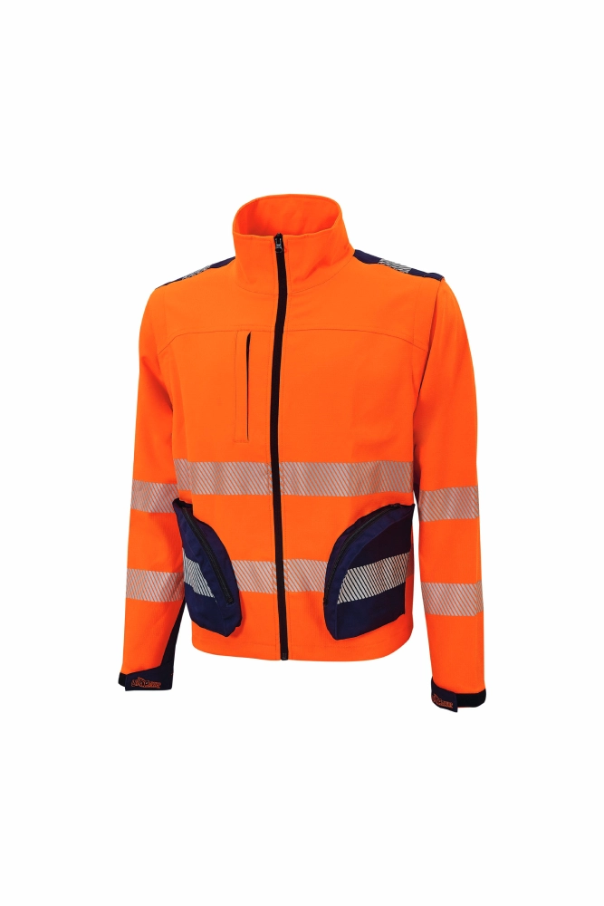 Gilet Alta Visibilita' Giallo U-Power Smart Orange