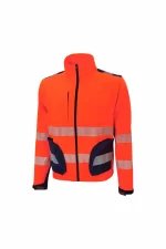 giacca bea red fluo