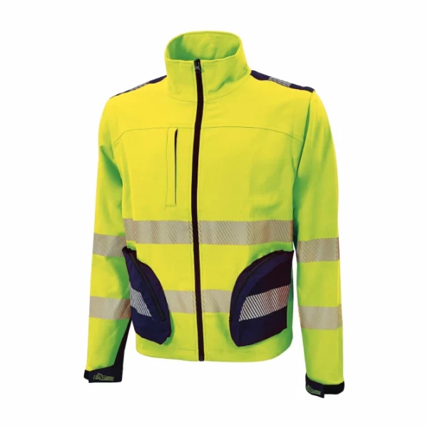giacca bea yellow fluo