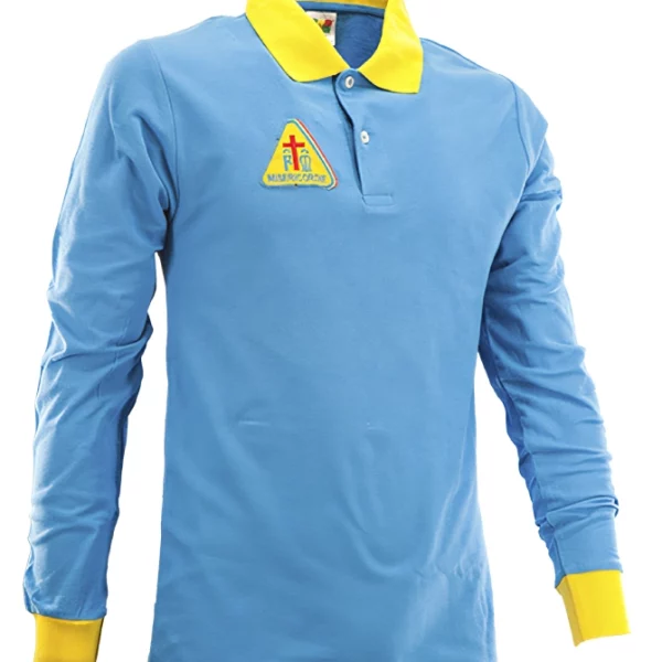 Maglia Polo Cotone POLO MIS16 ML con dettagli in contrasto