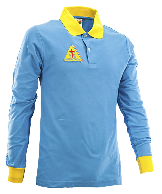 Maglia Polo Cotone POLO MIS16 ML con dettagli in contrasto