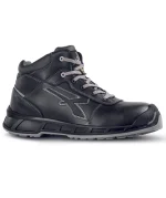 Scarpe antinfortunistiche U-Power Gaynor ESD S3S CI FO SR in pelle fiore idrorepellente.