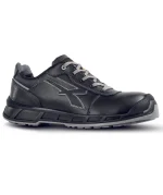 Scarpe antinfortunistiche U-Power Sinatra ESD S3S CI FO SR in pelle fiore idrorepellente.