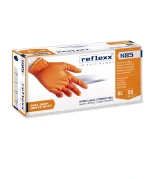 Guanti in nitrile Reflexx N85 con grip 3D e alta visibilità