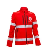 Softshell SOFTCRI23 Croce Rossa ancorabile al Guscio CRI 23, con design tecnico, tessuto resistente e loghi ufficiali.