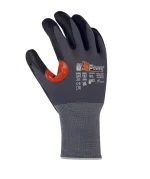 Guanti da lavoro U-Power Kumba con rivestimento in nitrile, compatibili con touchscreen e resistenti all'abrasione.