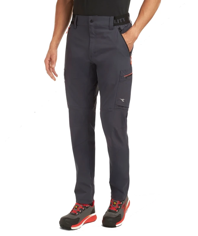 Pantaloni Cargo Da Lavoro Essenziali - Twill Poli/Cotone 245g, Vestibilità Moderna, Multitasca