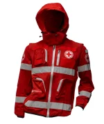 Giacca Operativa Croce Rossa Italiana Tessuto elasticizzato con cappuccio - immagine 2