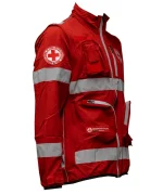 Giacca Operativa Croce Rossa Italiana Tessuto elasticizzato con cappuccio - immagine 5