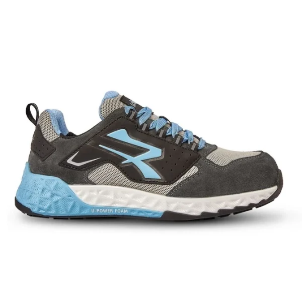 Scarpe Antinfortunistiche U‑Power Arya ESD S1PS leggere e traspiranti con puntale metal free e suola HRO antiscivolo SR
