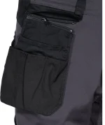 Pantaloni Da Lavoro Kudus Cofra Elasticizzati Antracite/Nero - immagine 2