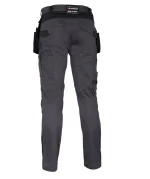 Pantaloni Da Lavoro Kudus Cofra Elasticizzati Antracite/Nero - immagine 6