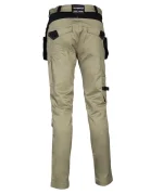 Pantaloni Da Lavoro Kudus Cofra Elasticizzati Corda/Nero - immagine 6