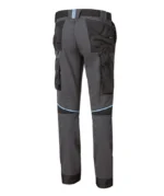 Pantalone da lavoro U-power Atom Grey Blue - immagine 4